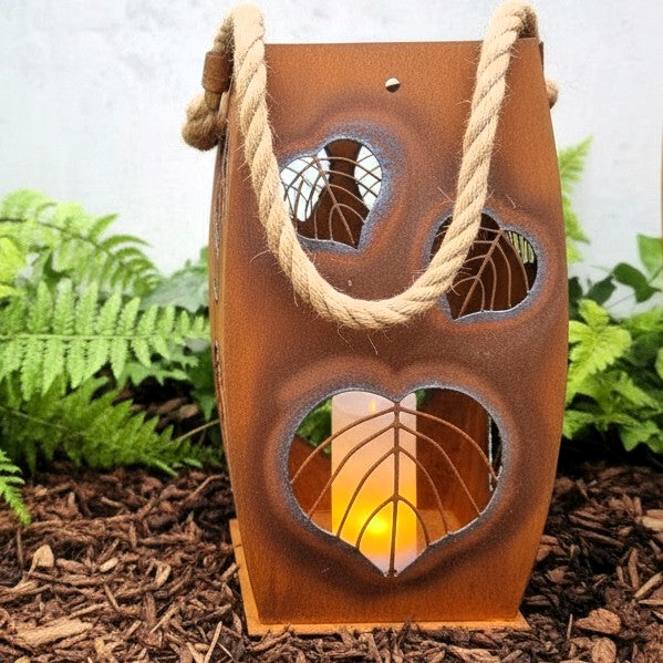 Laterne Herz „Blatt”