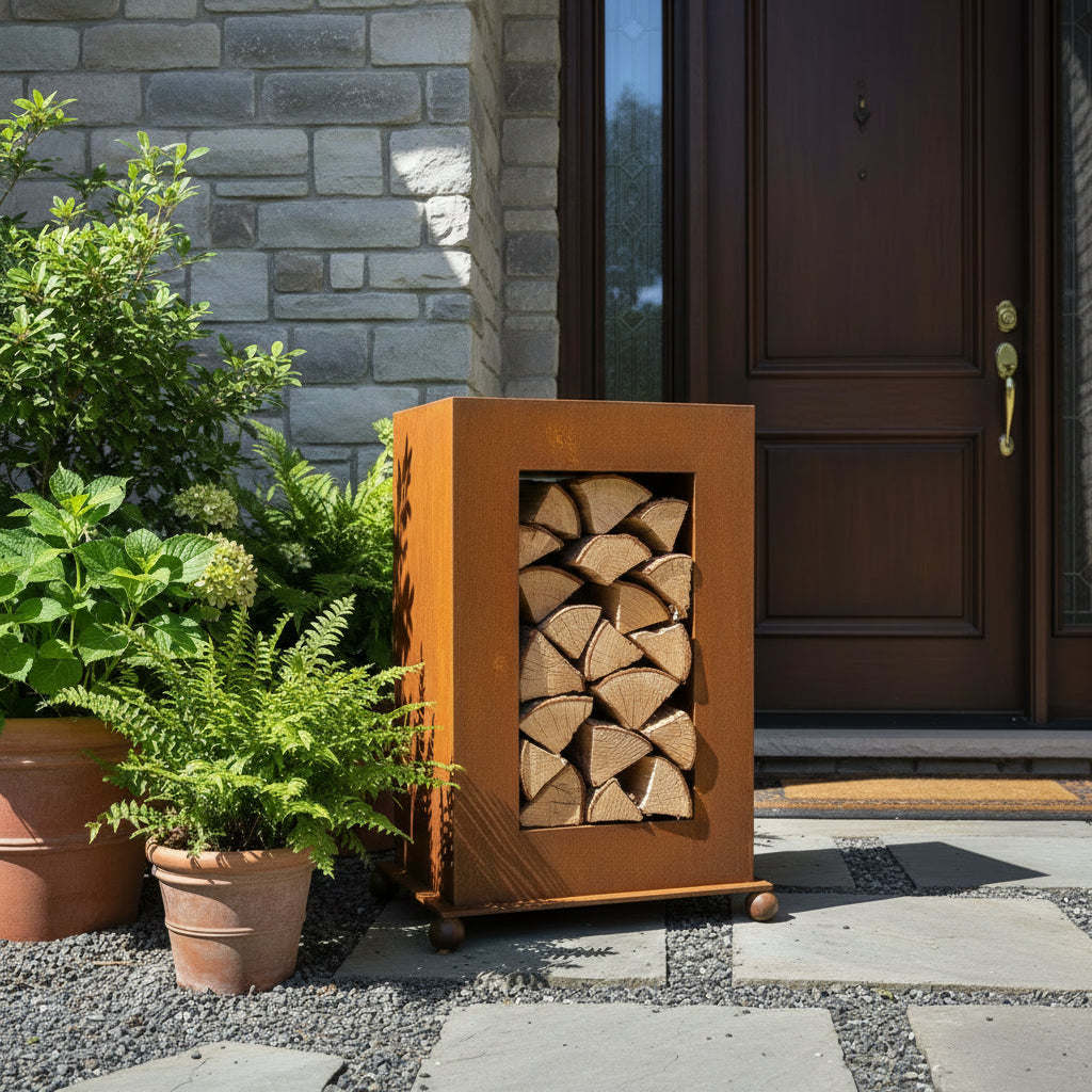 Säule „Holzlager”