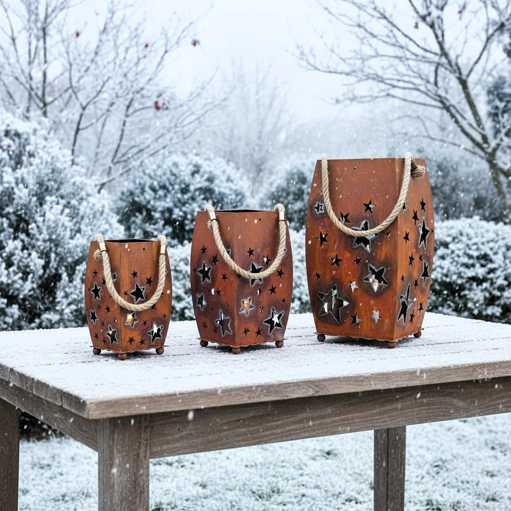 Laterne „Sterne”