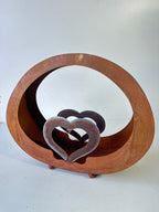 Dekotasche mit großem Herz