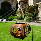 Laterne „Hirsch und Tanne im Herz” M