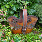 Dekotasche mit Blumenmuster