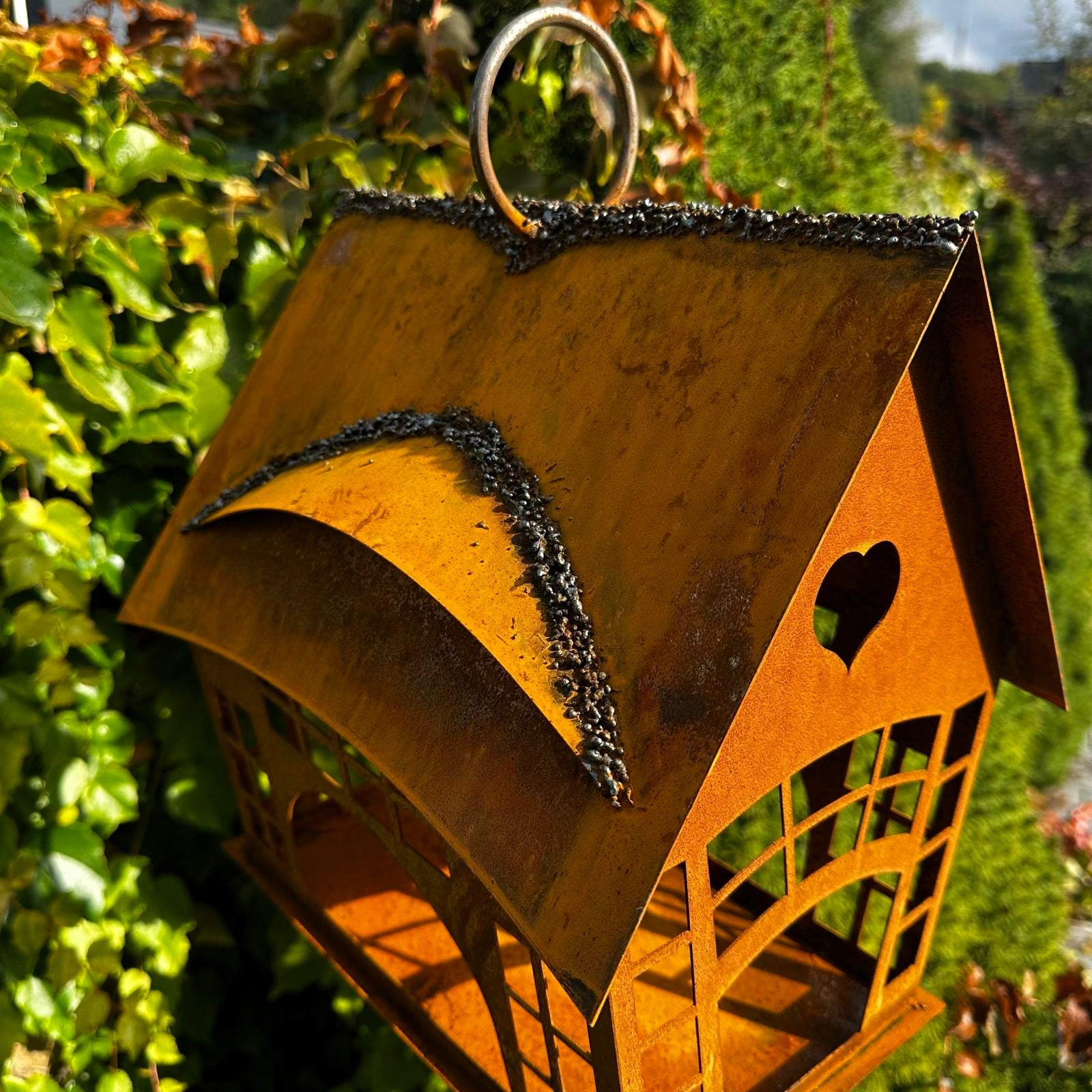 Vogelhaus „Landhausstil” auf Stab