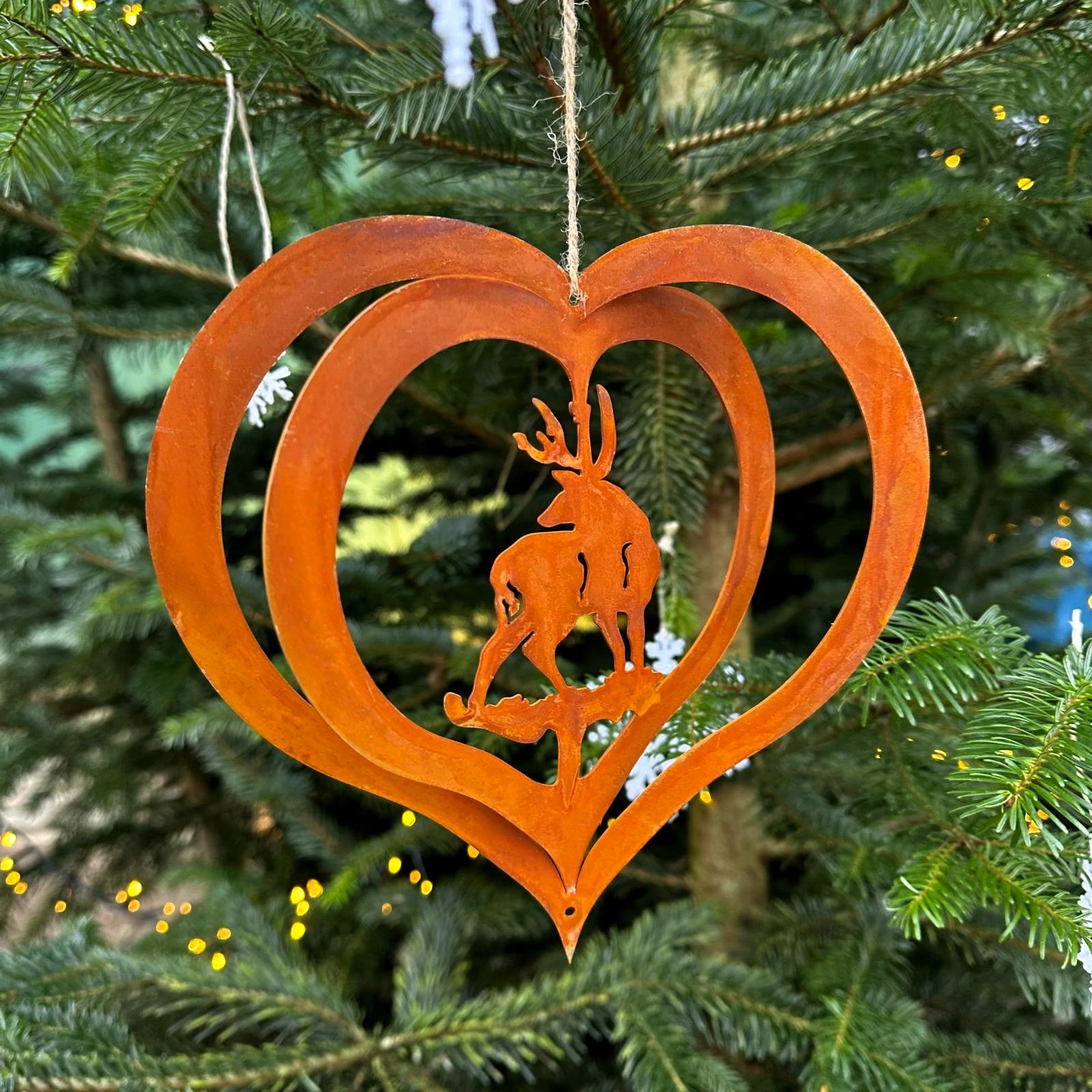 Herz-Anhänger „Hirsch”