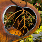 Laterne „Blatt im Herz”