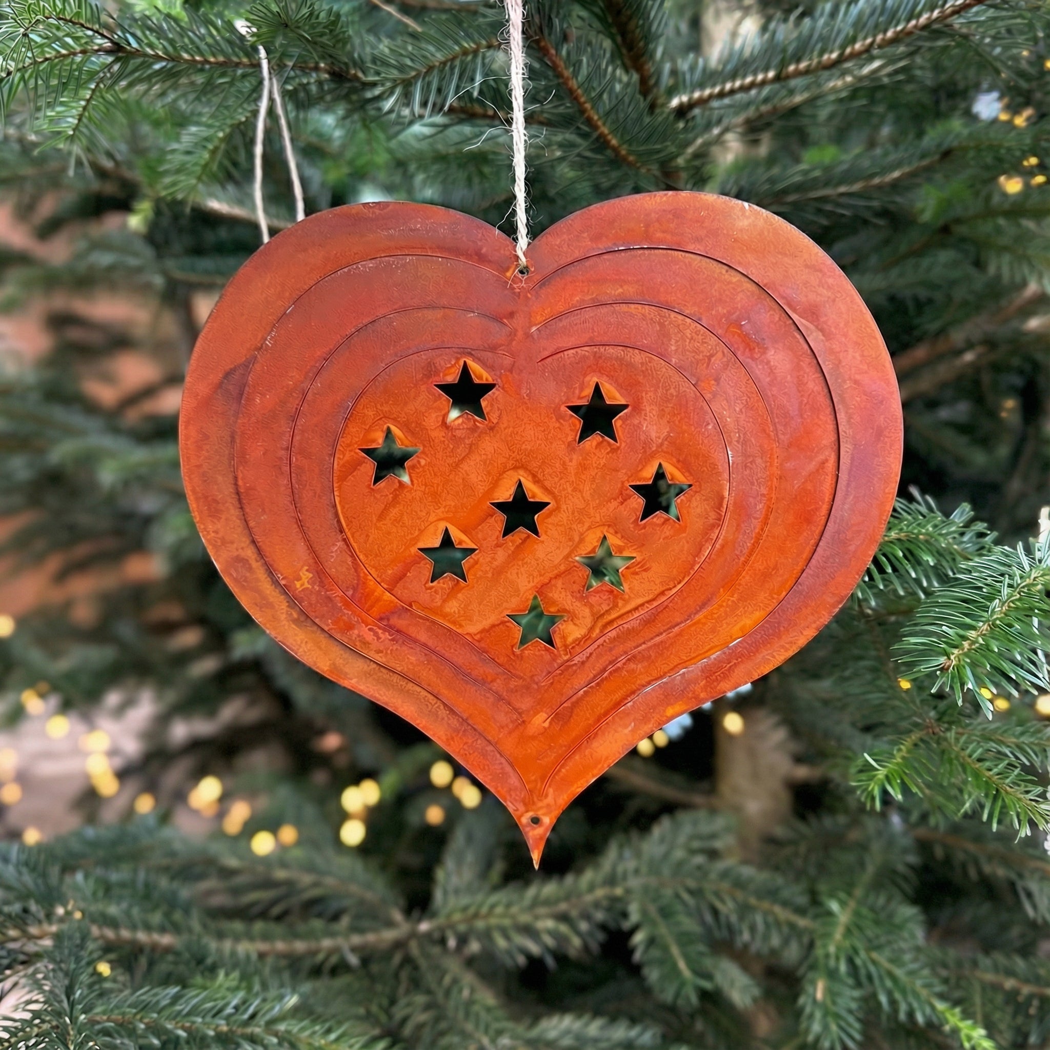 Herz-Anhänger „Sterne”