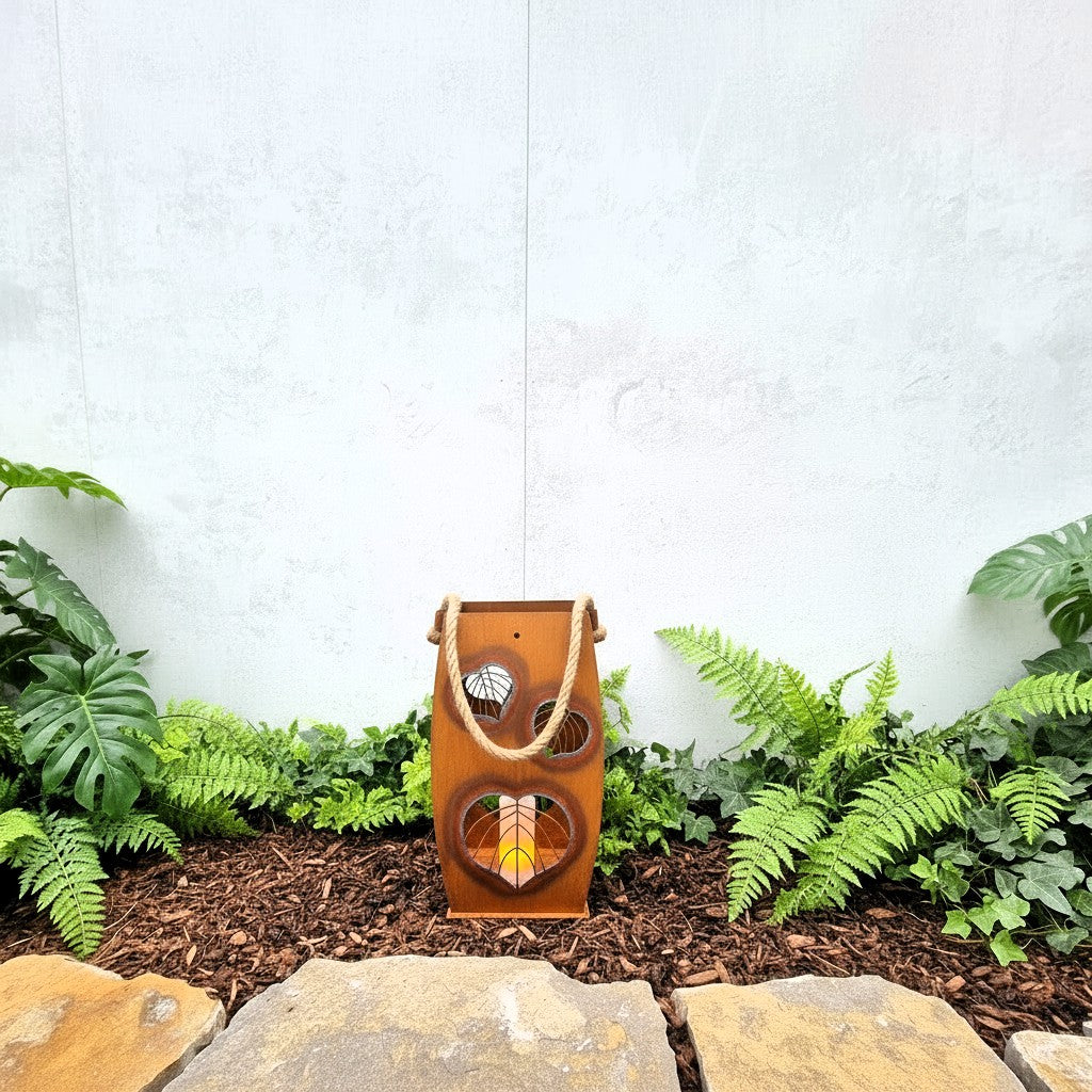 Laterne Herz „Blatt”